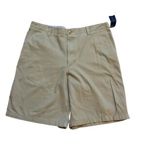 NWT Club Room Khaki Men's Flat Front Shorts